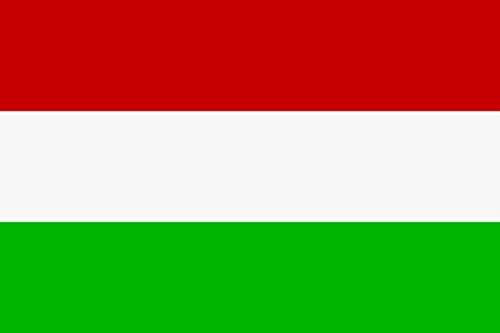 U24 Aufkleber Ungarn Flagge Fahne 18 x 12 cm Autoaufkleber Sticker