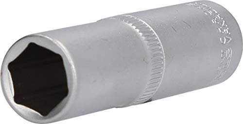 BRILLIANT TOOLS BT022824 Douille 6 pans 1/2, version longue, 14 mm [Powered by KS TOOLS]