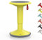 Interstuhl UPis1 - ergonomischer Sitzhocker mit Schwingeffekt - höhenverstellbar - Hocker mit rutschhemmender Standfläche & Kippschutz - Bürohocker (Zitronengelb, UP Designhocker)