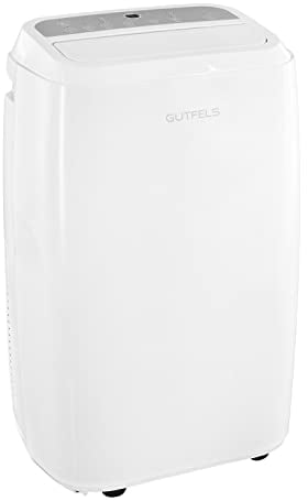 GUTFELS mobile Klimaanlage, 3-in-1 Gerät, 14000 BTU mit 4,0 kW Kühlleistung, 450m³/h, geeignet für 45m², Entfeuchtet 36 Liter/Tag, 1538 Watt, CM 81455 we