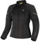 SHIMA JET | Pannelli MESH Traspiranti, Impermeabile, Membrana Rimovibile, Paraschiena di Livello 2 Incluso, Regolazione Avanzata (Donna, Giacca, Nero, M)