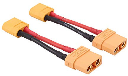 OliRC 2 St. Männlichen XT60 zu Weiblich XT90 Verbinder Adapter mit 14awg 5cm Draht(C98-2)