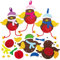 Baker Ross AX345 Festliche Rotkehlchen Mix & Match Deko Anhänger Bastelset für Kinder - 8 Stück, Festliche Kreativsets und Bastelbedarf zum Basteln und Dekorieren zur Weihnachtszeit, Rotkehlchen