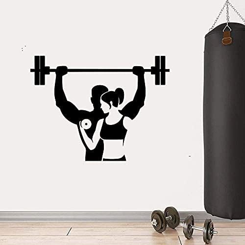 Sportdekoration Aufkleber Fitness Studio Poster Wandbild Kunst Poster 76 X 58Cm