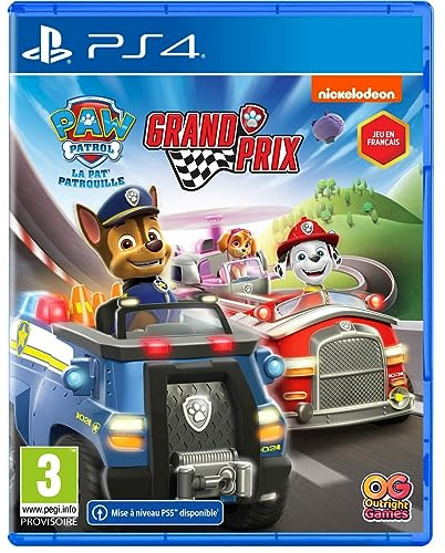 Paw Patrol, The Pat'patrol: Grand Prix Game PS4