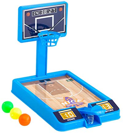 Bagima Schießspiele 23 * 13 * 4 Bounce Shooting Basketball Tischspiel Spielzeug Fingerauswurf Basketballspiel Eltern Kind Interaktives Brettspiel Spielzeug
