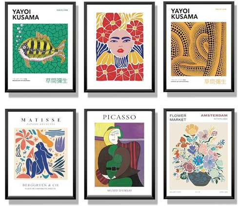 Winund Poster Set 30x40 cm, Ungerahmt - Wandposter, Deko für Schlafzimmer und Wohnzimmer, Wandbilder, Leinwand Bilder, Vintage Poster, Japanische Deko, Küchendekoration