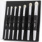 Nicpro Drybrush Set, Hobby Modell Malpinselset, 7 Stück Miniature Pinsel Set, mit Aufbewahrungsbox, Trockenpinsel für Tischplatte, Miniaturmalerei, Modell