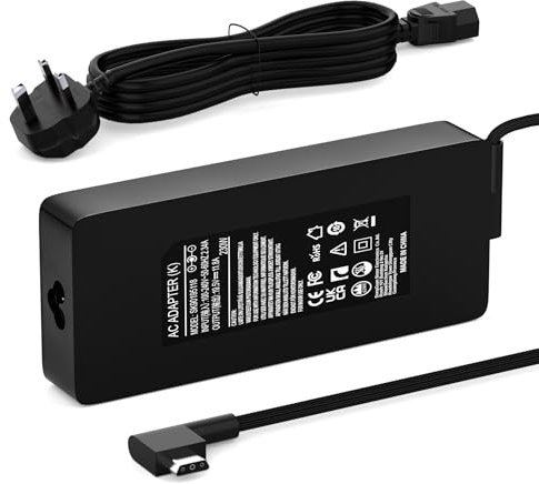 230W Charger for Razer Blade 15 14 16 17 RZ09-0248 RTX3060 RTX3070 RTX3080 RTX2070 RTX2080 GTX1060 GTX1070 Razer Blade Pro 17/4K RC30-024801 Gaming Laptop Power Adapter