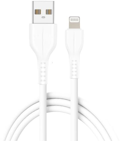Charger Cable for iPhone 3M Long Fast Charging Cable USB Lightning 2A Charging Lead USB A to Lightning Cord Compatible with Apple iPhone 14 13 12 11 Pro Max Xs Xr X 8 7 6 Plus SE iPad (3M White)