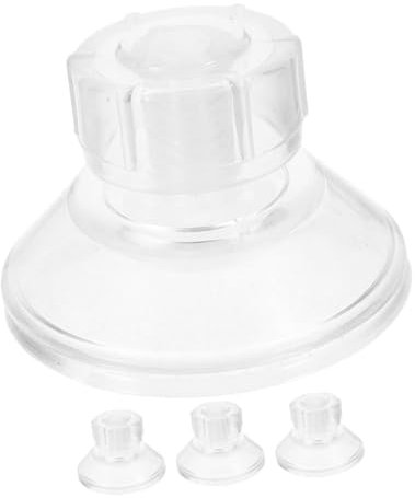 PAMINGONO 4pièces Ventouses De Fixation pour Auvent De Caravane Accessoires Camionnettes Fixation Simple Et Solide pour Store Ventouses Transparentes Adaptées Auvernes Camping