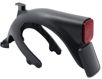 G2 Schutzblech Hinten mit Haken und Rücklicht integriert Kompatibel mit Segway Ninebot MAX G2 G65 Max2 Kickscooter Unterstützung hinterer Kotflügel Halterung Schutzblech Original Zubehör