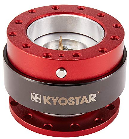 Kyostar Titanium Lenkrad Quick Release Aluminium Nabe Adapter Boss Kit (Red)