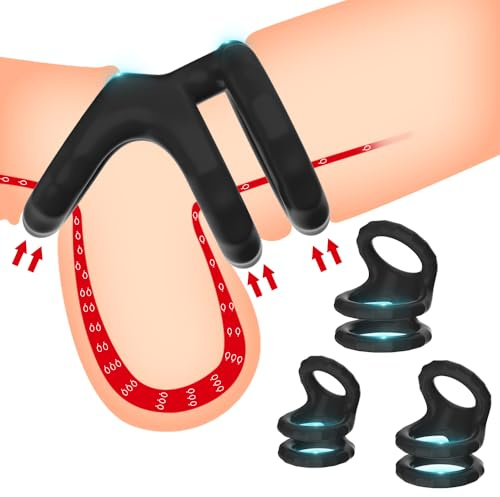 3er Set Silikon Penisring Cockringe Für Männer, Dehnbar Penis Ringe Mit Hodenringe, Sex Toyset Für Man Zur Erektion, Penis Manschette Und Ball Stretcher Thlsexy
