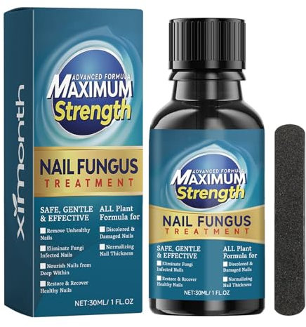 Fungel Nail Treatmet for Toenails - Extra Strong Nail Fungas Treatmet for Toenail and Fingernail- Antifungas Nail Repeir for Thick, Broken, Discolored Nails - Fast-Acting Nail Growth Formula