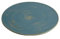 Trace Gold Wax Assiette en céramique émaillée bleu clair 25,4 cm