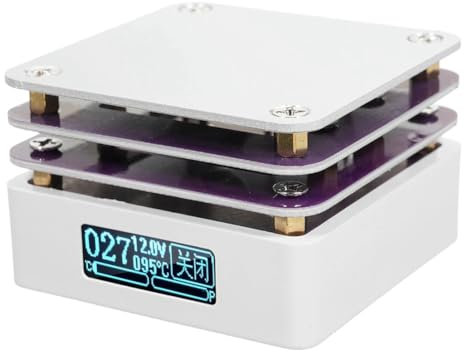BOFRHME G3061 PD65W Mini Hot Plate Digital Soldering Preheating Rework Station PCB SMD Board Soldering Plate Heating Table