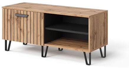 Vicco Schuhbank Amber, Eiche Wotan, 100 x 45 cm