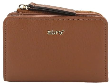 Abro Geldbörse Leather Dalia Wallet Caramel/Cognac braun