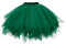 Karneval Damen 80er àœbergröße Grün Puffy Tüllrock Tütü Röcke Tüll Petticoat(MEHRWEG), Schwärzlich Grün, XL/XXL/XXXL