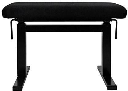 Discacciati 810 Hydraulic Klavierbank - Metall lackiert - Velour
