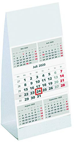 GÜSS-Fünf-Monats-Tischaufstellkalender