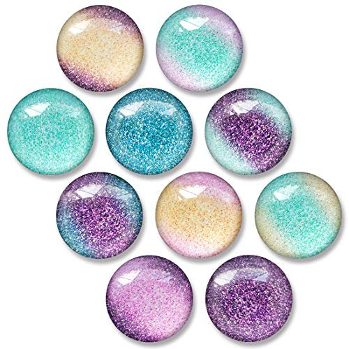 DUOUPA Kühlschrankmagnete aus Glas 3D Magnete für Kühlschrank, Whiteboards, Büro Schränke Magnettafel