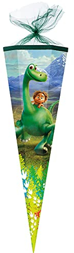 alles-meine.de GmbH stabile Spitze - aus Kunststoff - verschiedenes Zubehör frei wählbar - passend für Schultüte - Arlo & Spot - der Gute Dinosaurier - 22/35 / 50/70 / 85..