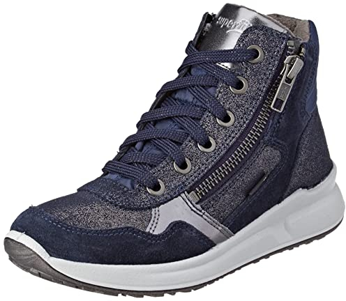 Superfit Jungen Mädchen Merida leicht gefütterte Gore-Tex Sneaker, BLAU 8000, 28 EU