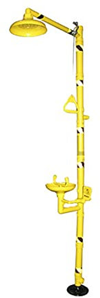 LiRuiPengBJ Estación Lavaojos de Pie Ducha de Emergencia Sistema de Ducha de Seguridad para Lavado de Ojos con Lavabo Lavaojos Estación de Lavado de Ojos y Cara (Size : 2180x700mm)