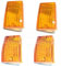 KIT GEMME FRECCE DIREZIONE ANTERIORE POSTERIORE PIAGGIO VESPA PK 50 125 S -RP277 + RP278