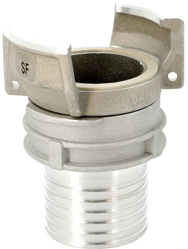 Raccord symétrique alu DN80,cannelé Ø90