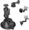 SMALLRIG Suction Cup Mount Kamera Auto Saugnapf Halterung für GoPro Hero 13/12/11, für DJI Action/Procket, für Insta360 X5/X4, Montage an der Windschutzscheibe oder am Fenster des Autos – 4193