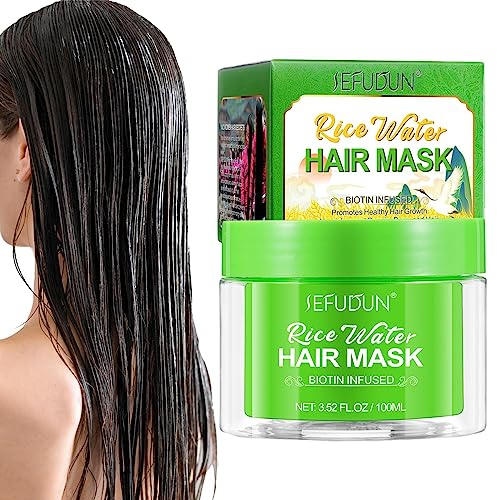 Maske für Haare | Rosmarinöl Mandelöl Kokosöl Haarmaske für Frauen,Smooth Anti-Breaking 100 ml, nicht fettende, tief reparierende Haarpflegemittel für Spliss und trockenes, geschädigtes Haar Aibyks