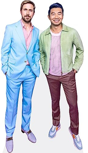 Ryan Gosling And Simu Liu (Duo 1) Mini-Prominente Ausschnitt