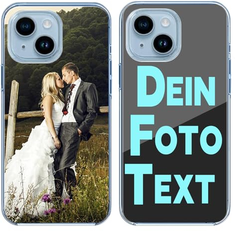 Sangkoo Personalisierte Handyhülle mit Foto für iPhone 12 Handy hülle selber gestalten Shutzhülle iPhone Handyhülle iPhone 12 Personalisiert (Für iPhone 12)