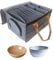 Tefola Caravan Plate Holder Camping Dinnerware Storage, Tableware Storage Bag, Motorhome Cupboard Glass Mug Tableware Storage for Motorhome Cupboard Glass Mug Kitchen Accessories