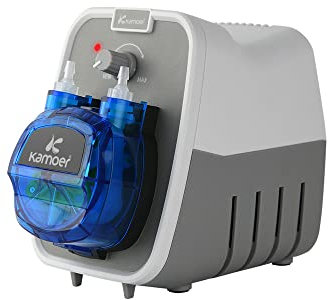Kamoer KCPA600 24V pompe péristaltique pompe doseuse de liquide à haut débit 180-520 ml/min réglable, tube en norprène 4mm ID x 7.2mm OD