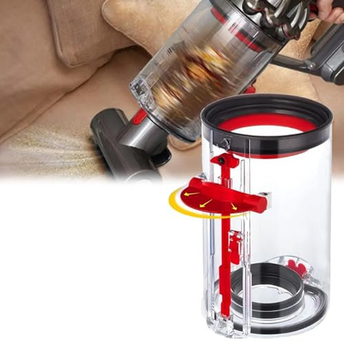 Piezas De Repuesto Para Dyson, Repuesto Recipiente Mejorado Para Aspiradora Dyson V11 V15 SV14 SV15 SV22 Piezas Repuesto Para DepóSito De Polvo Grande N.º De Pieza. 970050-01 Y Pieza No. 965443-01