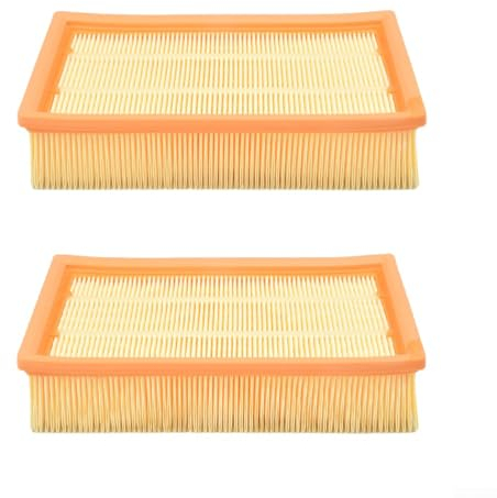 Gettimore 2 Stück Lamellenfilter Ersatz passend für Hilti VC 20 U, VC 40, U, UM (LF 4) Staubsauger