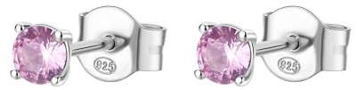 Brosway Orecchini Donna, Orecchini a Lobo in Argento e Vibrant Pink | Collezione FANCY - FVP38