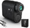 Golf Range Finder with Slope Switch, Flag Pole Locking, Vibration reminder, 1200 Yards Rechargeble golf rangefinder for golfer, 7X Magnification,Scan Measurement function