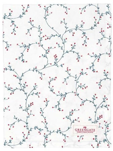 GreenGate Lucie Geschirrtuch White 70x50cm