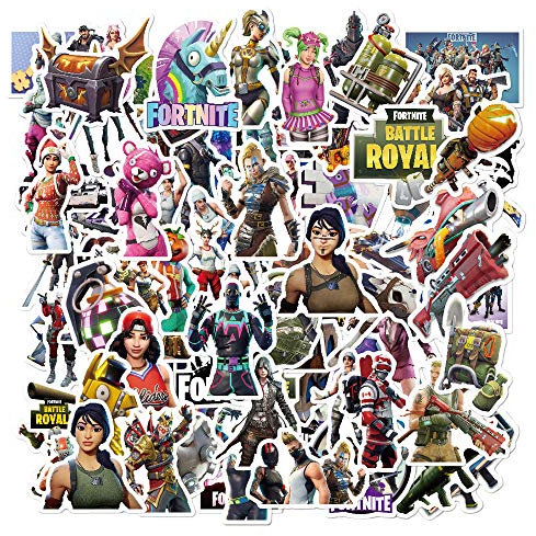 110 Pcs Game Stickers for Laptop, Cool Decals for Teens Kids Boys Skateboard Phone