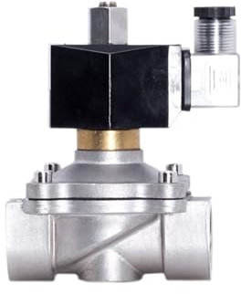 1 Normally Open Stainless Steel Solenoid Valve Waterproof Solenoid Valve With LED Power Indicator 24V 12V 220V 110V(G_24VDC_EPDM-SEAL)