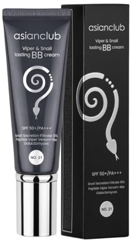 AsianClub - LASTING BB CREAM SPF 50+ PA+++ no. 21, 50g