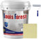 ZZLMDZ Pintura epoxi de color arena para pisos, pintura epoxi Louis Forest, pintura de suelos autonivelantes de arena de colores, para hormigón, azulejos, mármol (beige, 500 g)