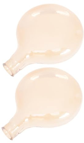 SEWOART 2 Stück Lampenschirm aus Glas Lampenschatten UV Lampenschirme klein Ersatz küchen lampe decke tischlampe schirm weinglas lampenschirm Glaslampenschirm Abdeckung der Leuchte