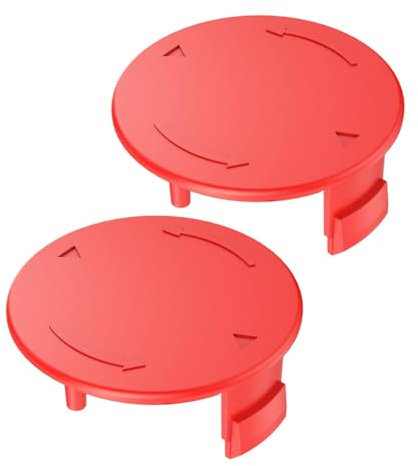 Paquete de 2 tapas de repuesto para carrete de recortadora de césped F016F04841 compatibles con Bosch AFS 23-37