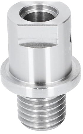 Garosa Woodworking Lathe Headstock Spindle Adapter, 1in X 8TPI Male with Female Thread Alloy Steel Compact and Lightweight, Wide Application, Good Compatibility for Chucks, Faceplates,
